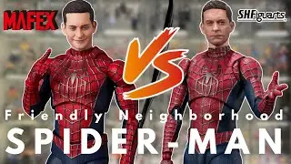 MAFEX VS SH FIGUARTS | Mafex 241 Friendly Neighborhood Spider-Man No Way Home