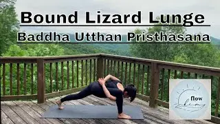 Bound Lizard Pose Yoga (Baddha Utthan Pristhasana) | One Minute Yoga | Yoga Flow With Kim