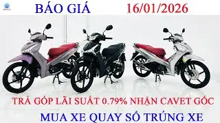Gi&aacute; xe Future 2026 Ng&agrave;y 15/01/2025 |Thu xe cũ đổi xe mới|Trả g&oacute;p l&atilde;i suất 0%|Quay số tr&uacute;ng xe