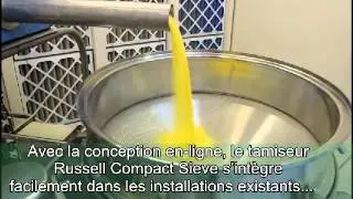 Tamis vibrant industriel pour tamisagr de ma&iuml;s