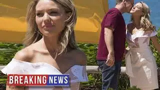 HOT NEWS Sam Frost flirts with actor during Home And Away filming | Daily Mail Online