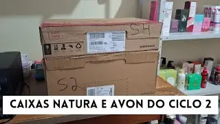 ABERTURA DE CAIXA NATURA E AVON CICLO 02