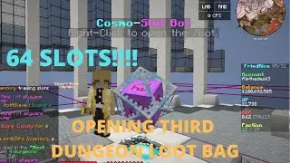 CosmicPVP Minecraft: 64 SLOT & 3rd Dungeon Loot bag Opening!!!!!! (Spirit)