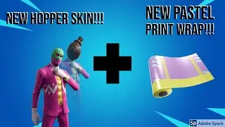 NEW Hopper skin showcase + New pastel print wrap