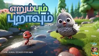 Ant and Pigeon | Tamil Moral Stories For Kids #cartoon #animation #kids #moralstories #tolstoy