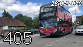 {Kickdown} ADL Enviro 400 | Voith, €4 | Go-Ahead London E38, LX06FKN