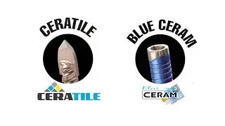 Blue Ceram and Ceratile drilling guide, Diager, how to drill ceramic, sandstone, faience
