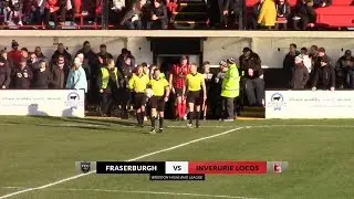 Fraserburgh vs Inverurie Loco Works | Highlights | Breedon Highland League | 26 October 2019