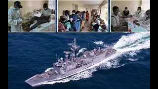 PAKISTAN NAVY SHIP ALAMGIR VISITS PORT OF DAKAR, SENEGAL AND ESTABLISH FREE MEDICAL CAMP