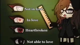 [💔] not able to love.. //gacha trend//hayleys love life backstory// gacha life//