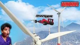 I Really Cried In This Windmill Craziest + Extreme F1 Parkour Race