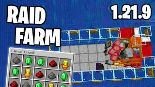 The BEST Raid Farm in Minecraft Java 1.21.9!
