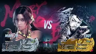 Reflex vs Rhythm | Miary Zo vs Eddy | Tekken 8 Ranked Match