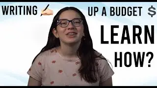 Writing up a Budget