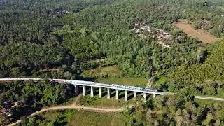 The Best View of a Train in Western Ghats | DJI Mini 2 & GoPro Hero 7 | Gomateshwara Express