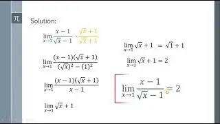 Basic Calculus: Techniques on Limits (Rationalization)