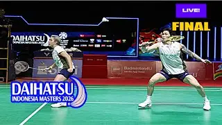 🔴LIVE FINAL - CHEN Tang Jie/TOH Ee Wei vs Mathias/Alexandra BØJE - Indonesia Masters 2026