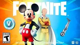 Fortnite's *NEW* Update! (Mickey Mouse, FREE Rewards, Collabs)