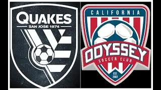 MLS NEXT U14 08 SJ Quakes vs California Odyssey