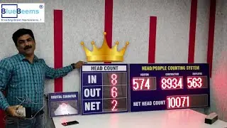 BlueBeems Digital Head Counter: Smart Counting, Smarter Decisions! #bluebeems #digitalheadcount