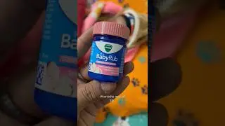 Babyrub helps babies for comfortable sleep #baby #twins #vicks #babyrub #babyhealth
