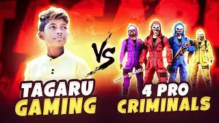 Tagaru Gaming Vs 4 Pro Criminals🥵 | Hacker Or Wot ?? 😱 |@NonstopGaming_