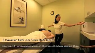 Chinese Acupressure Massage (TuiNa) /Traditional Thai Massage/Hawaiian Lomi Lomi Circulatory blend