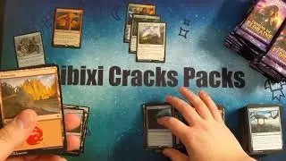 THRONE OF ELDRAINE UNBOXING!!!!  THIS WAS THE MOST INSANE BOX I'VE EVER OPENED!!!