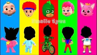Wrong eyes👀 NEW EPISODES/ Bebefenn AND Cocomelon AND D Billions -DAME TU COSITA Puzzle Wrong Heads