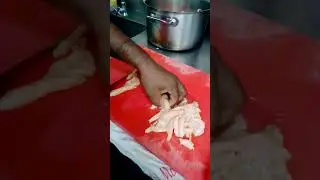 how to cut chicken slice new style