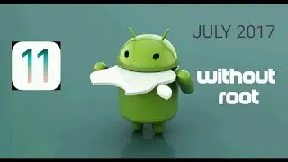 IOS 11 like control center for ANDROID {no root is needed} JULY 2017