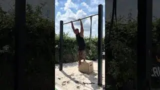 High pull + muscle up