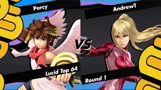 Lucid 2023 Top 64 Round 1 - Percy (Pit) VS AndrewT (Zero Suit Samus)