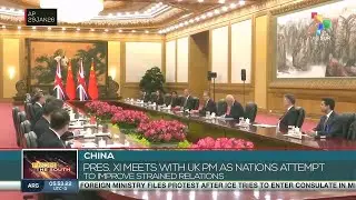 China: Pres. Xi meets with UK PM as nations attempt to improve strained relations