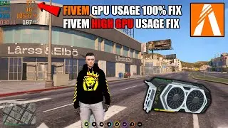 FiveM GPU Usage 100 Fix ✅ | FiveM High GPU Usage Fix 2025 | FiveM Optimization