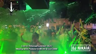 DJ Nikaia 2025 Live⁴ᴷ Vol 31 France | Summer Set Ibiza Resistance & Afterlife 2025 (End of Party)