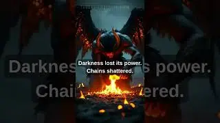 Christ Faced Lucifer, Took the Keys, and Conquered Hell Forever #God #Jesus #Angel #Bible #trending