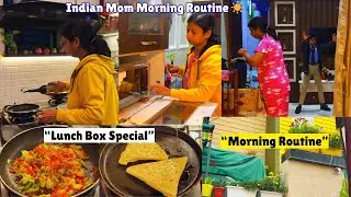 Indian Mom Morning Routine ☀️ | Lunch Box Special Stuff Paratha | Vlog @indianyoutubersoni