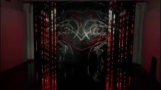 Ko Te Ākau projections set up | Nelson Arts Festival 2022