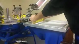 EZ Grip Screen Print Squeegee CUST JASON 1 with TEG name YT