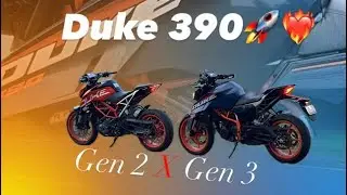 The ultimate Duke 390 gen3 X gen2 ride 🚀 | adrenaline rush ❤️&zwj;🔥 | Hembrxm.__ 