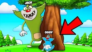 Roblox Oggy Playing Giant Hide And Seek With Jack