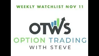 OTWS Weekly Watchlist Nov 11-15 2019