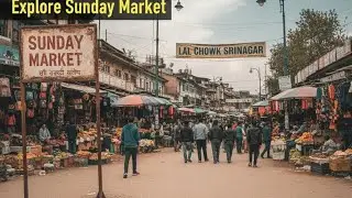 Explore Sunday Market Srinagar Ladakh Bike Trip 1.0 Day-2