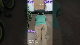 Day 76 of the plank challenge #plank #shorts #challenge