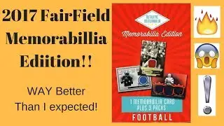 2017 FairField Memorabilia Edition (Really Nice Hit!)