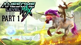 Trials Fusion Awesome Level Max Gameplay: прохождение, часть 1 &mdash; UNICORN