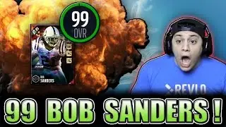 DLINE USERS ARE THE TOUGHEST OPPONENTS! (99 BOB SANDERS GAMEPLAY) - MADDEN 17 ULTIMATE TEAM