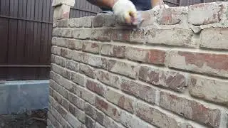 How to rub a brick seam?