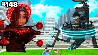 Asto Dutchess Upgraded vs Asto Skibidi Toilet Battle Between Oggy And Jack In Garry mod